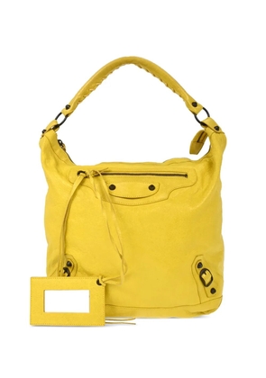 Balenciaga Pre-Owned 2013 Day lambskin tote bag - Yellow