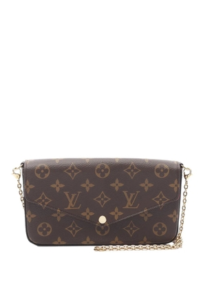 Louis Vuitton Pre-Owned 2019 Monogram Pochette Felicie crossbody bag - Brown