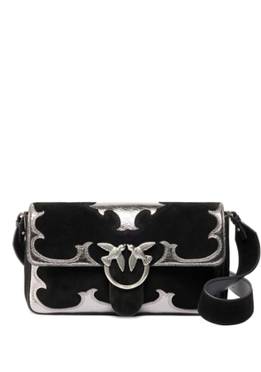 PINKO logo crossbody bag - Black