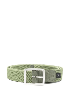 Dell'oglio woven buckle belt - Grey