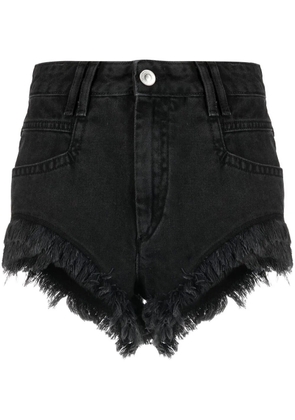 MARANT ÉTOILE Eneidao denim shorts - Black
