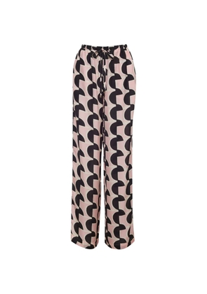 Cara Cara Girona geometric-pattern trousers - Pink