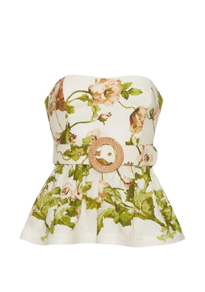 Cara Cara Tilda floral-pattern top - Neutrals