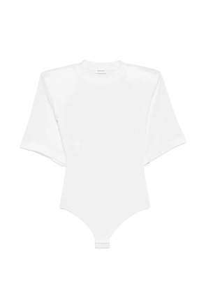 THE ANDAMANE short-sleeve bodysuit - White