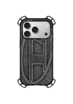 Diesel x CASETiFY denim-effect iPhone 17 Pro case - Black
