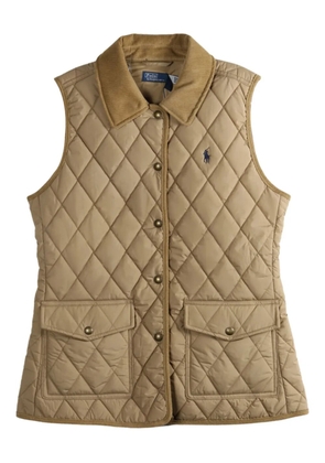 Polo Ralph Lauren diamond-quilted pocket gilet - Neutrals