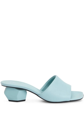 Giuseppe Zanotti Rozalie jewel-heel sandals - Blue