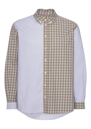 Henrik Vibskov checked shirt - Purple