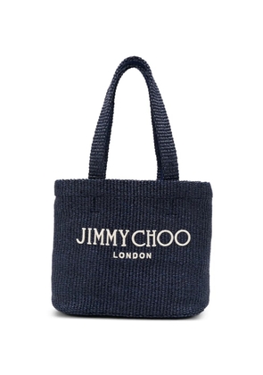 Jimmy Choo logo tote bag - Blue