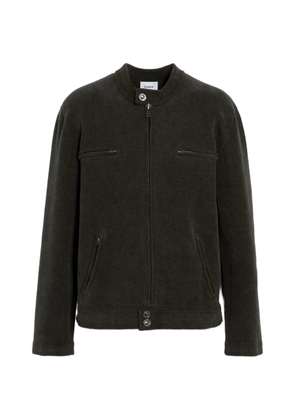 Barrie suede effect zip jacket - Brown