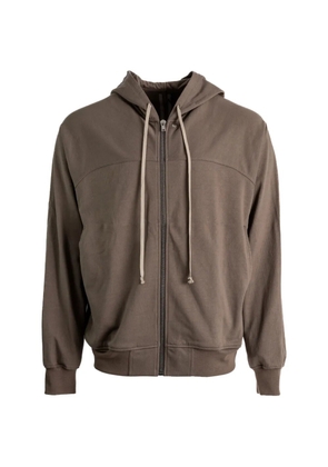 Rick Owens zip-up hoodie - Brown