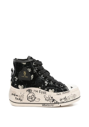 R13 Kurt high-tops sneakers - Black