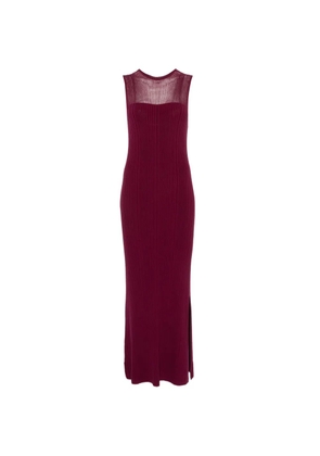 BOMPARD ribbed maxi dress - Purple