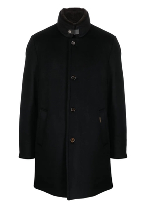 Moorer Bond-Fur-Le padded coat - Blue