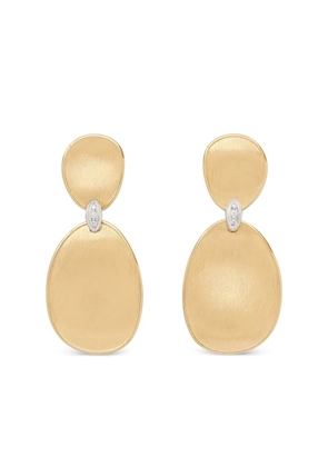Marco Bicego 18K yellow gold Lunaria diamond earrings