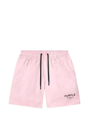 Purple Brand drawstring swim shorts - Pink