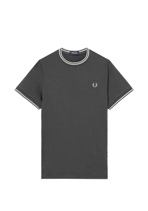 Fred Perry logo-embroidered T-shirt - Grey