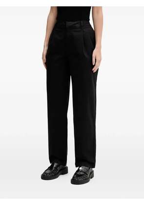 HUGO pleat-detail trousers - Black