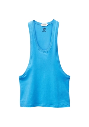 Versace cotton-jersey tank top - Blue