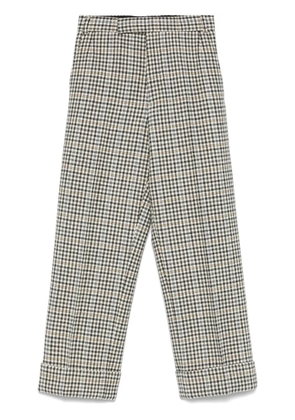 Thom Browne gunclub-check tweed trousers - Neutrals