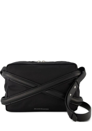 Alexander McQueen Pre-Owned logo-detail messenger bag - Black