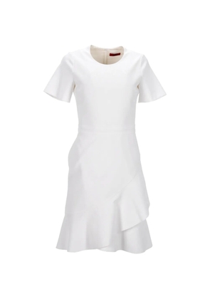 BOSS Ruffled dress - White