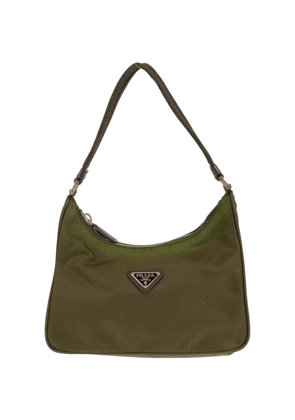 Prada Pre-Owned mini logo-detail handbag - Green