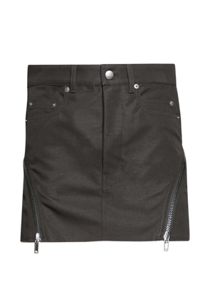 Rick Owens Bolan Banana mini skirt - Grey