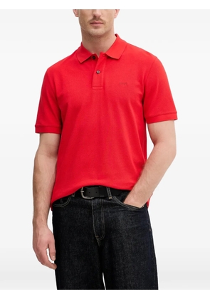 BOSS button polo shirt - Red