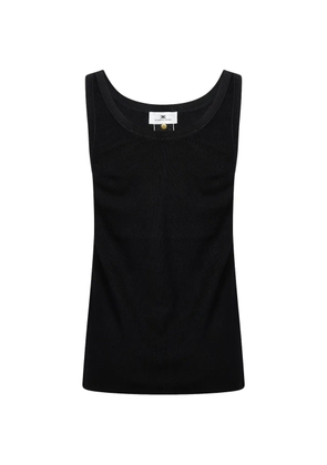 Elisabetta Franchi TOP TRICOT - Black