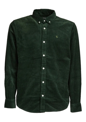 Carhartt WIP button-down logo shirt - Green