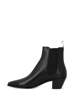 Celine Pre-Owned pointed-toe Chelsea boots - Black