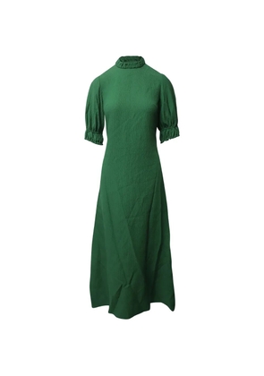 Emilia Wickstead cloqué cutout dress - Green