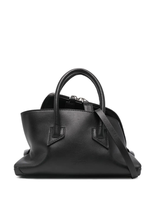 The Attico leather tote bag - Black