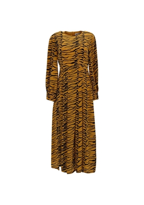 Rixo Emma print midi dress - Yellow