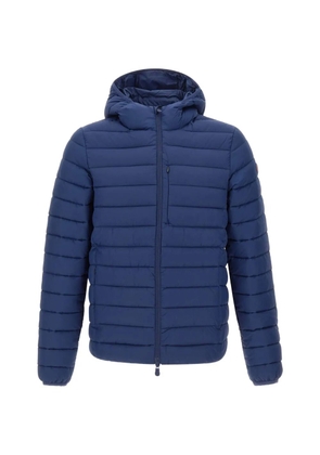 Save The Duck zip-up hooded jacket - Blue
