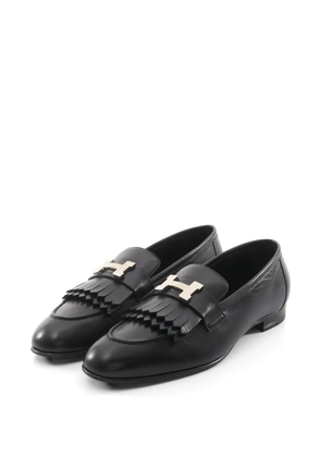 Hermès Pre-Owned 2020s Royale leather loafers - Black