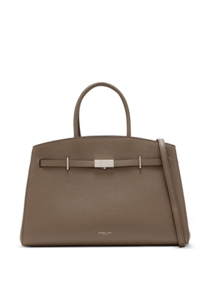 DeMellier silver hardware cross body bag - Brown