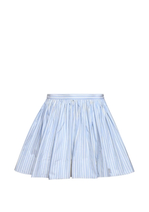 Rabanne striped mini skirt - Blue