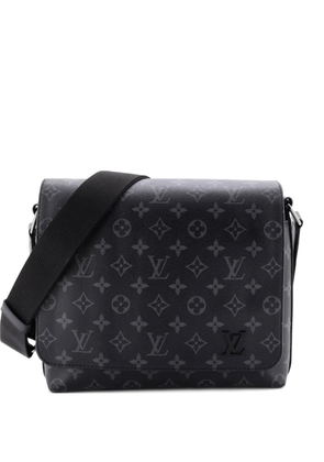 Louis Vuitton Pre-Owned District Messenger Bag Monogram Eclipse Canvas PM crossbody bag - Black