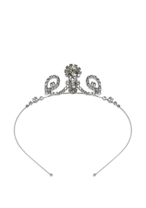 Jennifer Behr x Julia Hobbs Julia diamante tiara - Silver