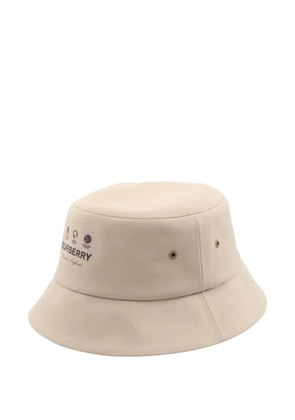 Burberry Pre-Owned 10s check bucket hat - Neutrals