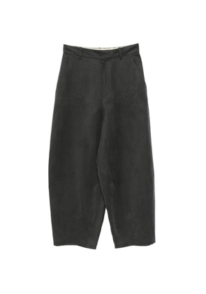 Alysi high-waisted trousers - Grey