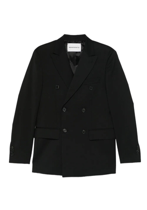 AMARÁNTO double-breasted blazer - Black