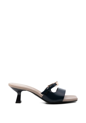 Donnarì buckle-fastening leather sandals - Blue