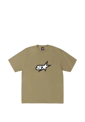 Stüssy star graphic T-shirt - Neutrals