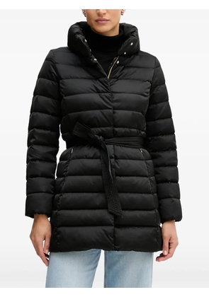 Geox Bettanie belted padded coat - Black