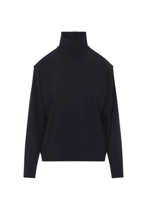 Saint Laurent roll neck top - Black