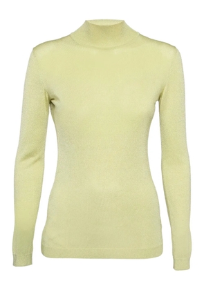 Versace Pre-Owned mock-neck open-back top - Green