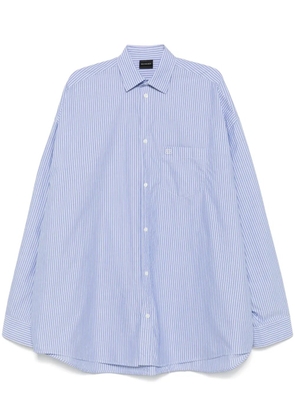 Balenciaga knot-detail shirt - Blue